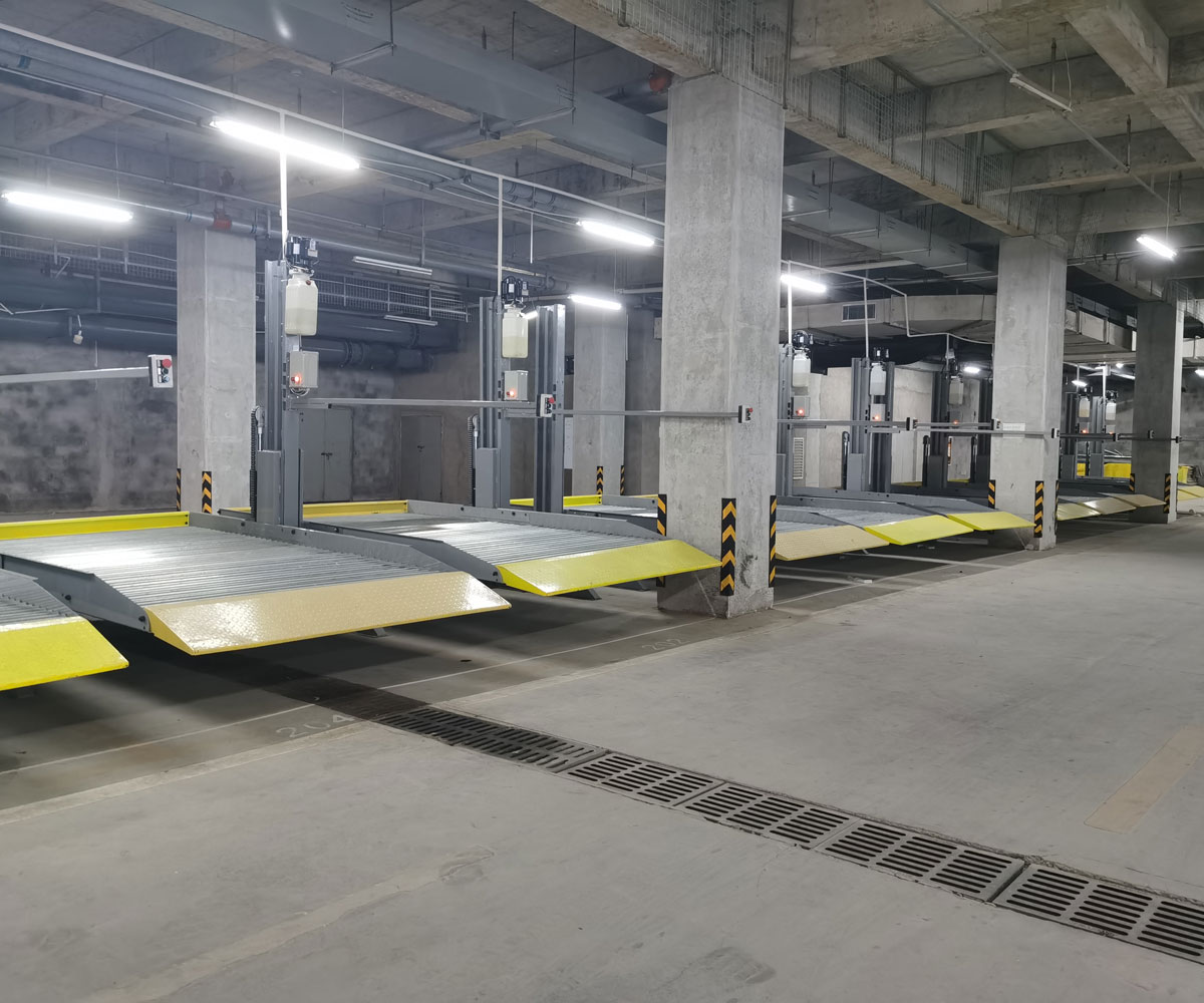 石渠雙層簡易式機械停車位過規(guī)劃