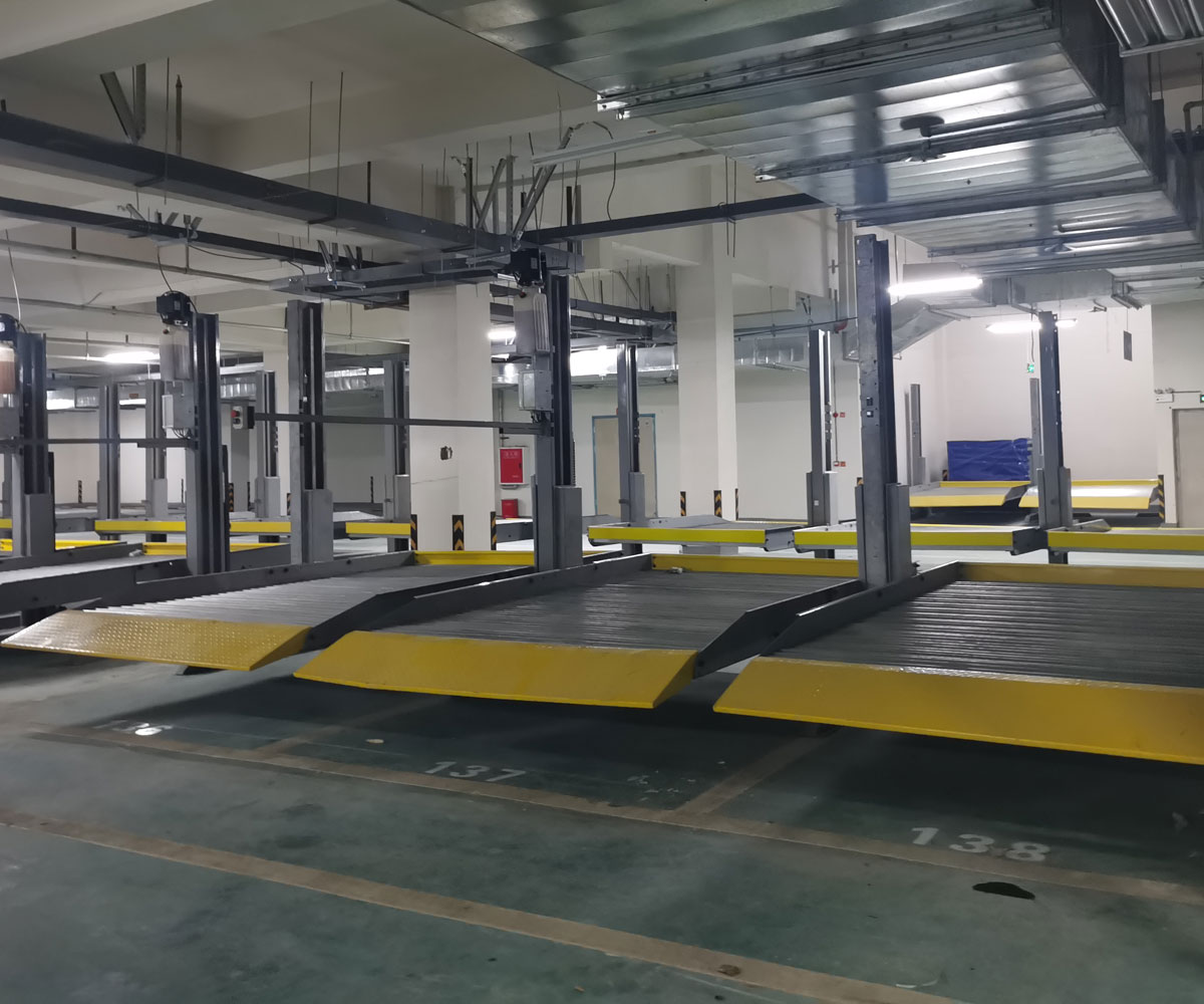 自貢四柱升降式停車位長租
