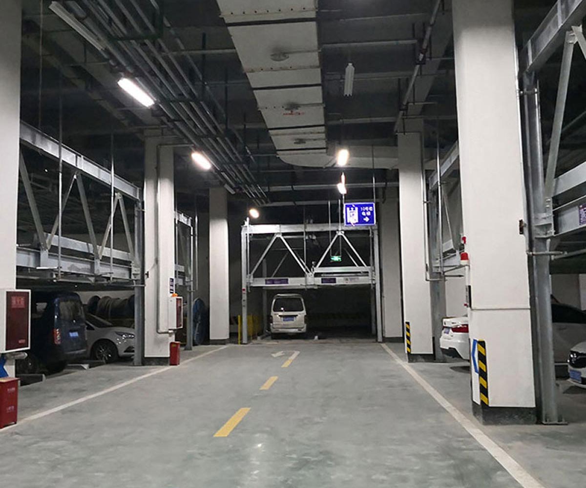 丹棱兩層停車設備拆除