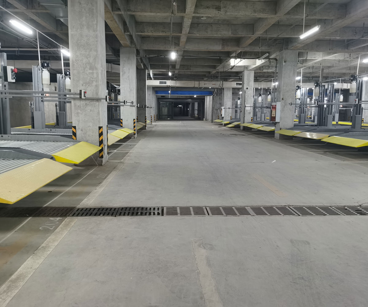 四川2層升降式立體停車庫(kù)安裝