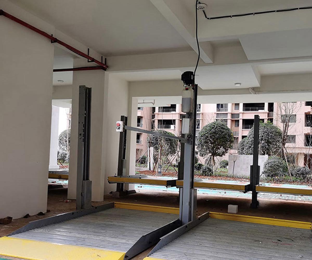 大英地下室簡易類機械立體車庫過規(guī)劃