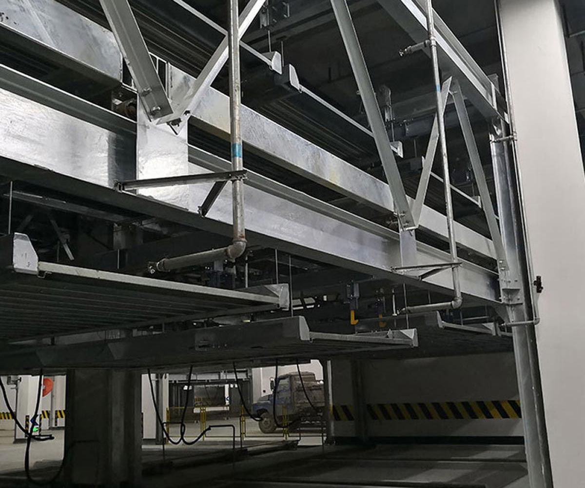 色達(dá)四柱式機(jī)械式停車庫過規(guī)劃