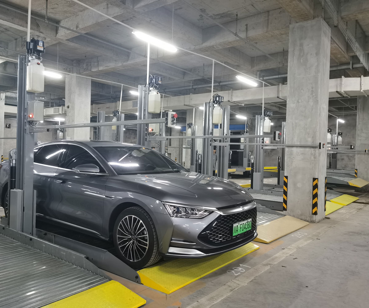 永川四柱升降式立體停車二手