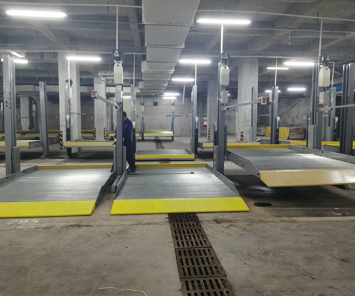 云南地下室簡易升降類機(jī)械式停車庫二手