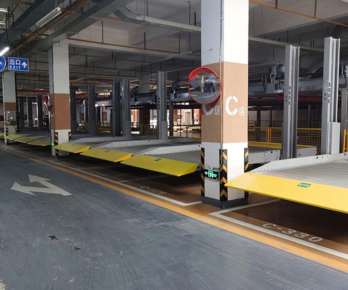 自貢地下室升降式機械停車設備回收