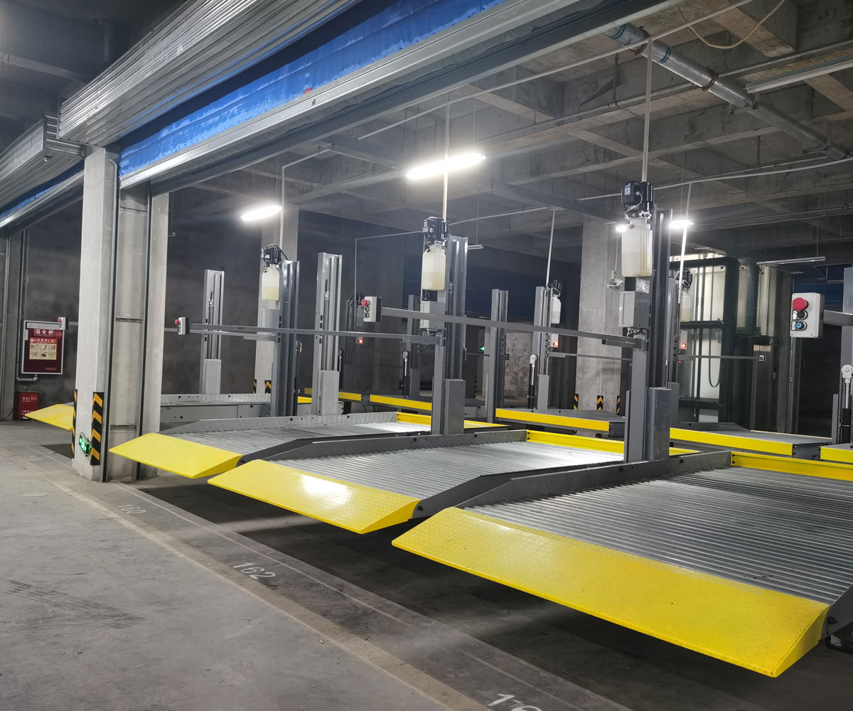 重慶兩層簡易升降機(jī)械停車庫維保