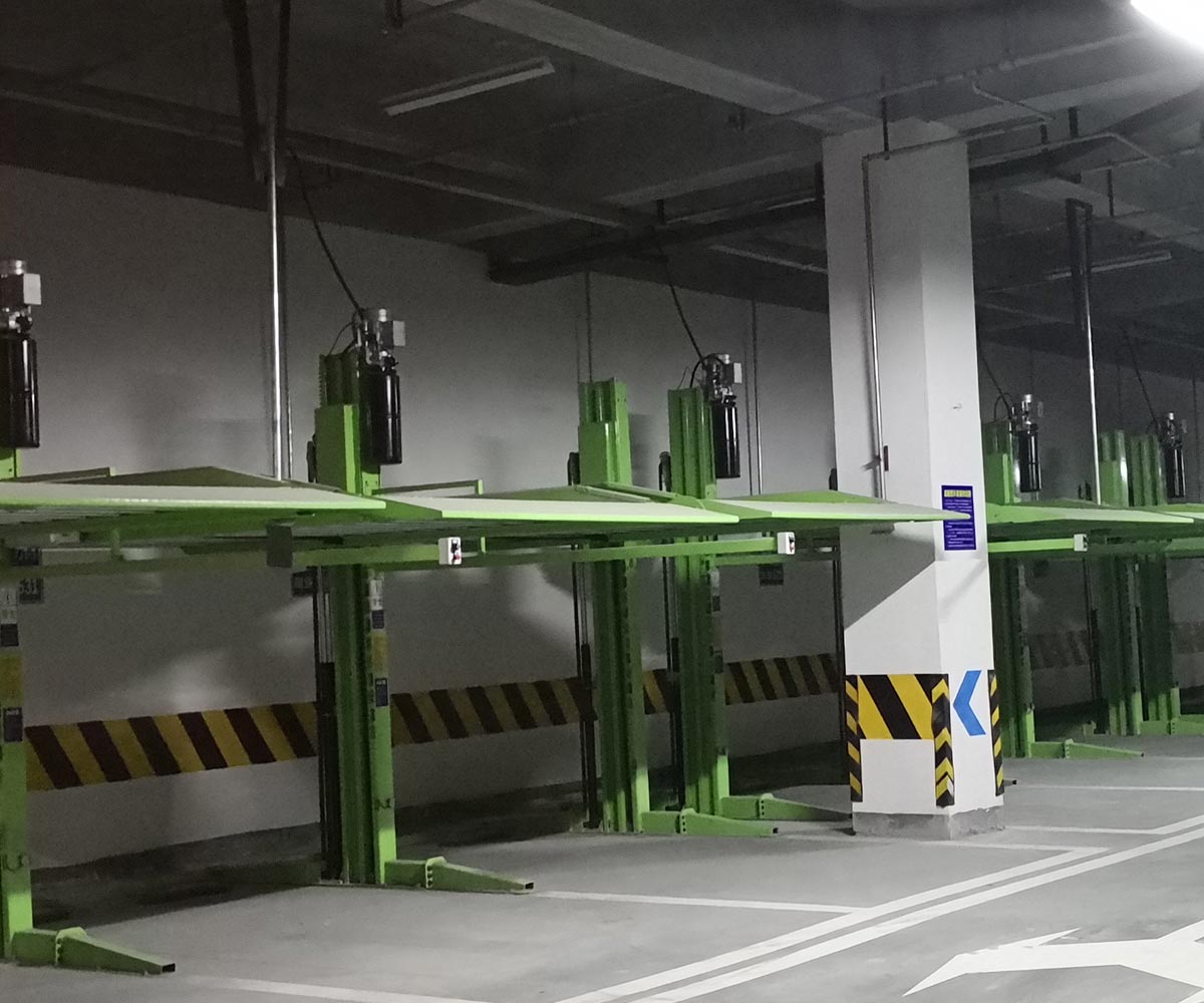 石渠地下室二層簡易式機械停車