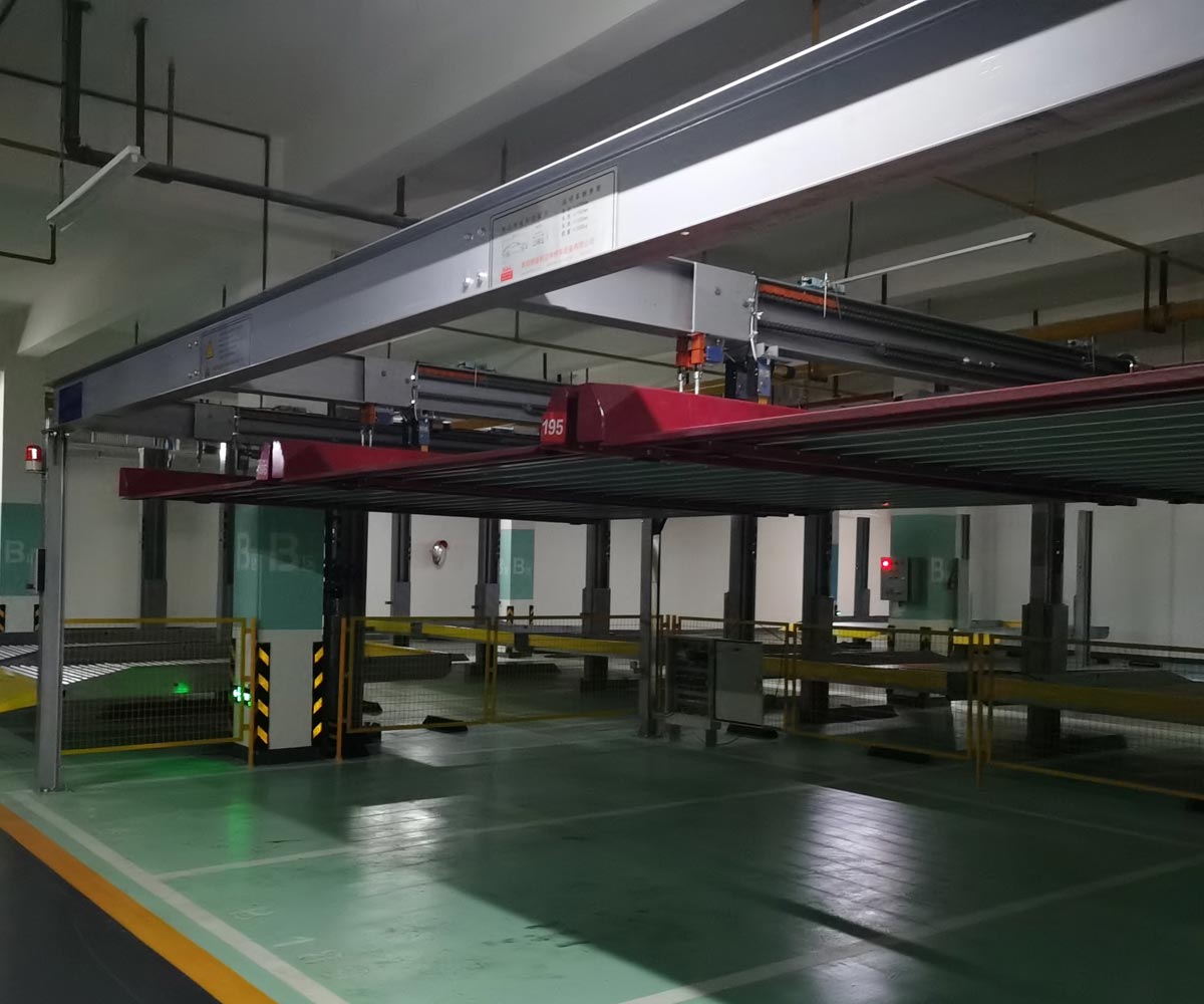喜德小區(qū)兩層簡易類停車設(shè)備