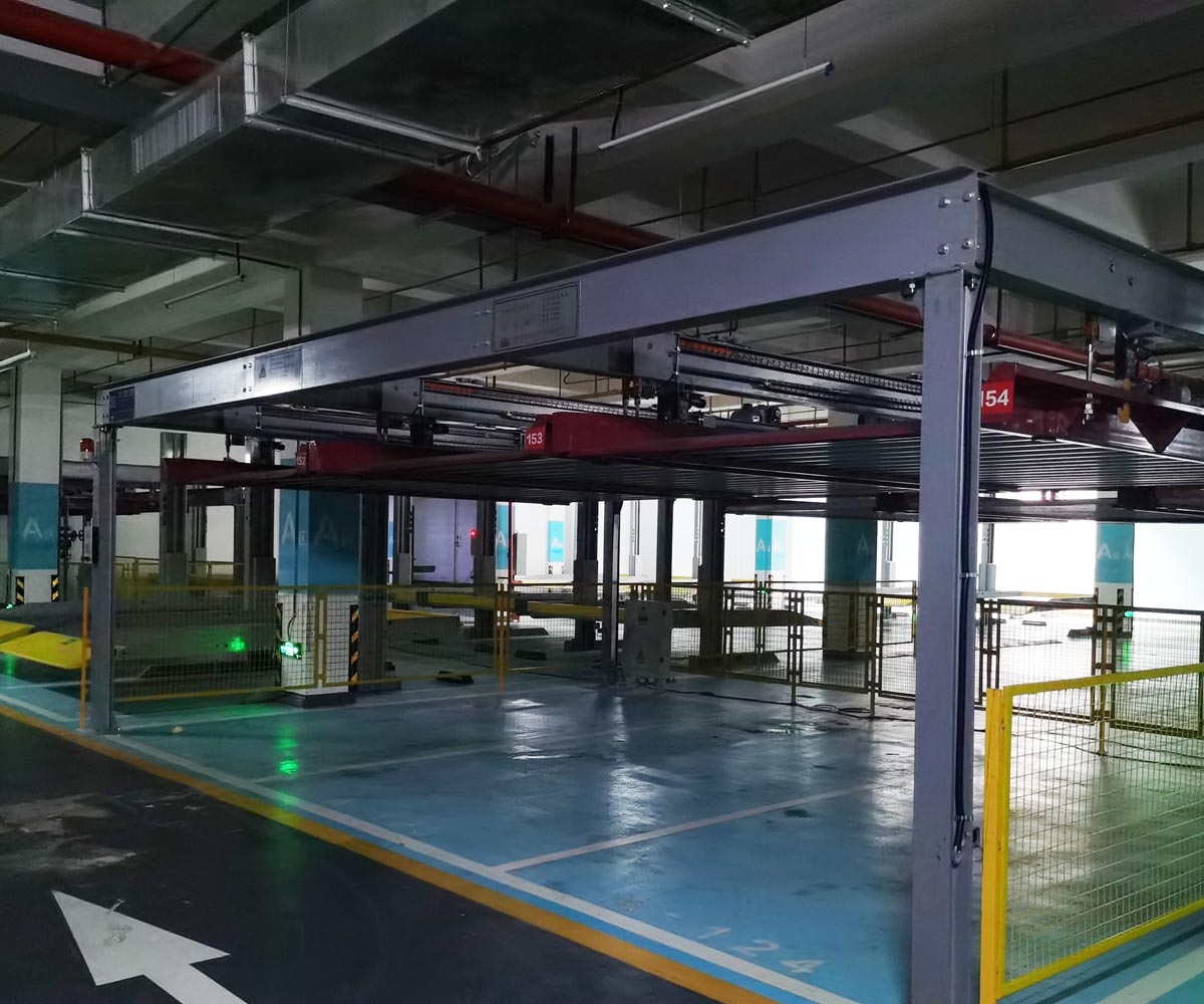 大邑小區(qū)四柱簡易式機械停車設(shè)備