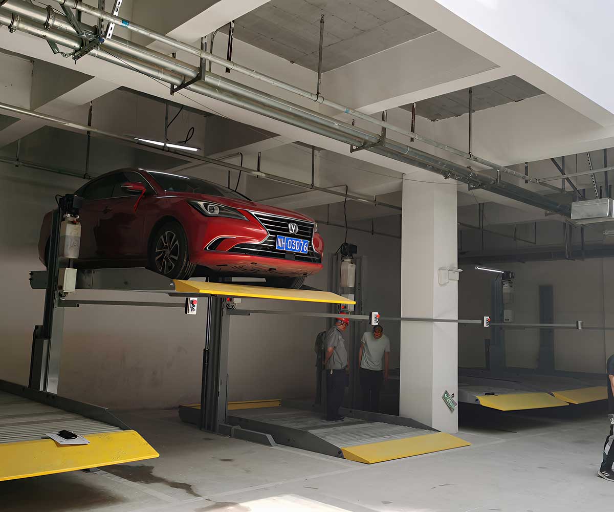 兩柱式立體停車設(shè)備限高探討