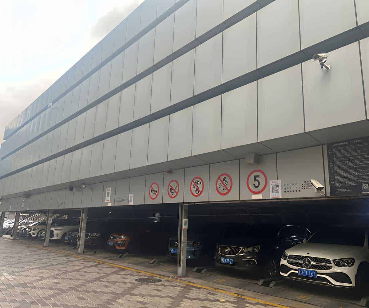 二層簡易機械式立體停車設(shè)備復(fù)位詳解