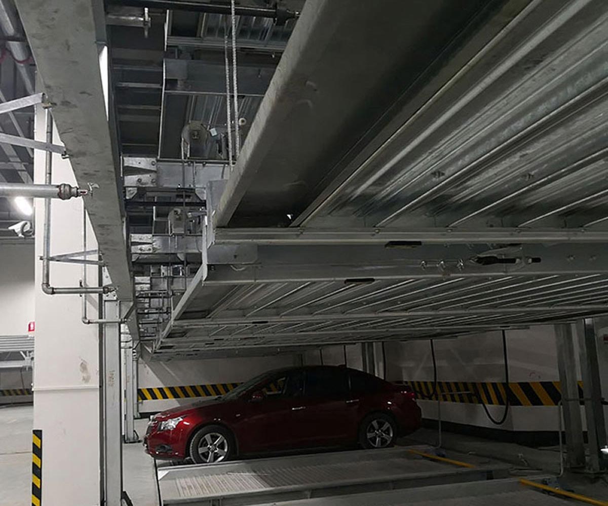永登PSH五層升降橫移類停車設(shè)備（負(fù)一正四地坑式）技術(shù)參數(shù)